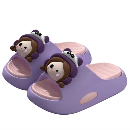 Munchkin Panda Hat Slippers