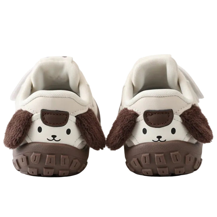 Children's Floppy-Ear Quilted Shoes - Beige