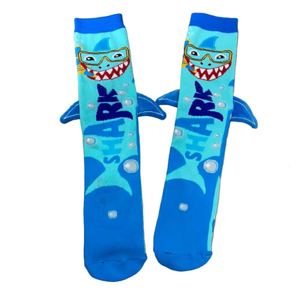 Boy's Cute 3D Knee-High Crazy Socks