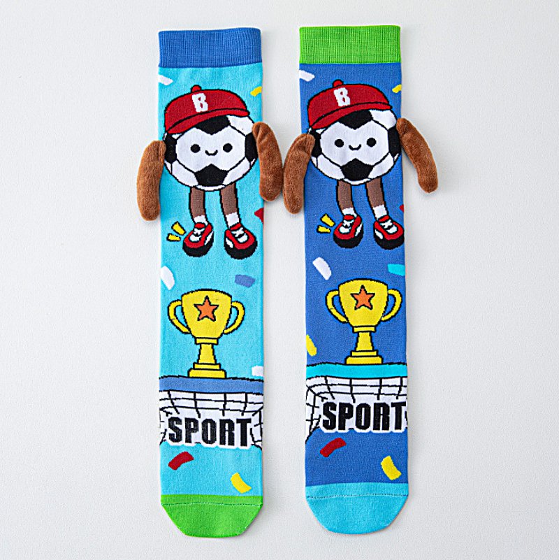Adorable 3D Sporty Knee-High Socks