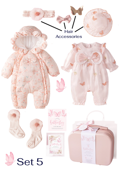 Baby Girl Butterfly Gift Set