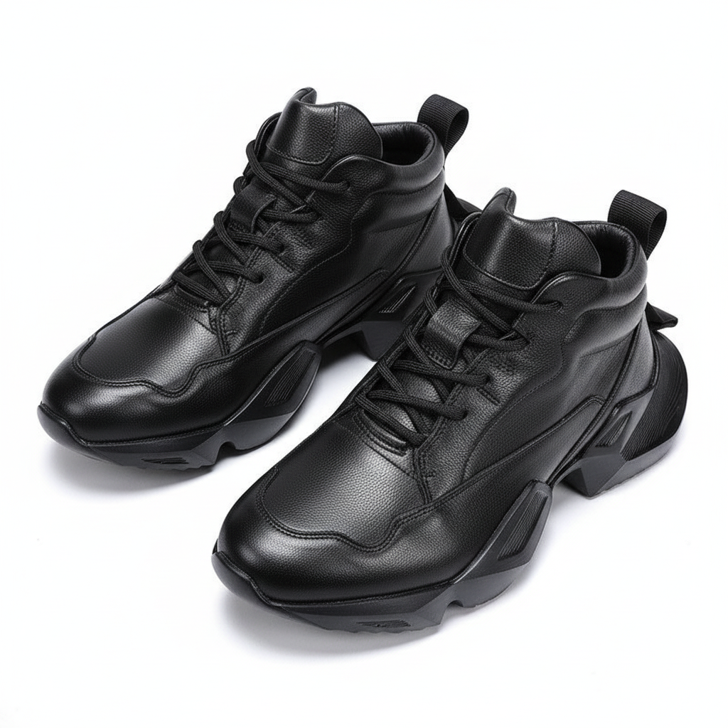 Men's Regal High-Top Leather Shoes