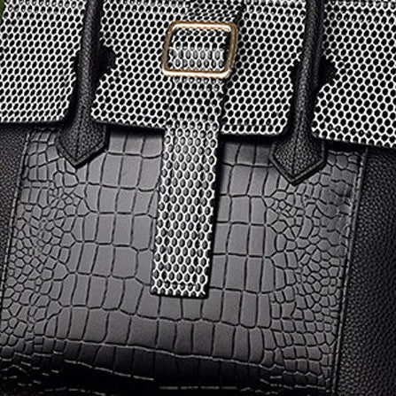 ZYLUS Buckle Classic Large Capacity Tote Bag / Handbag