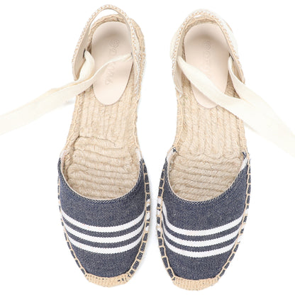 TONIVIS Women's Lace-Up Espadrille Shoes