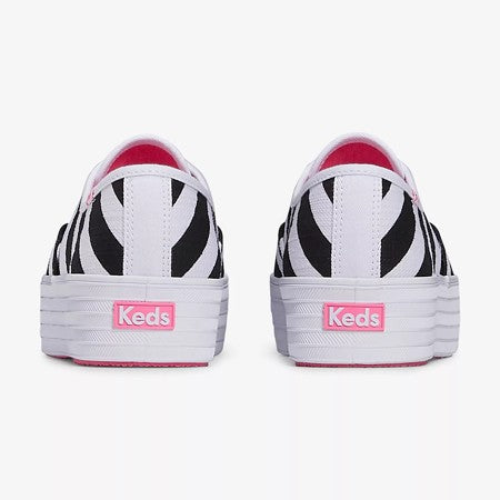 Barbie x Keds Women's Point Striped Platform Sneakers