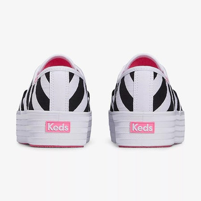 Barbie x Keds Women's Point Striped Platform Sneakers