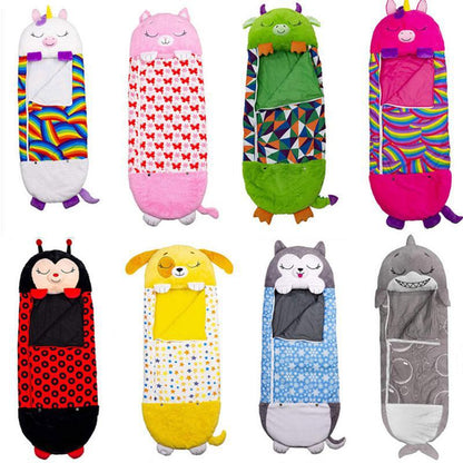 Zip & Zzz's Children's Cartoon Sleeping Bag - Panda