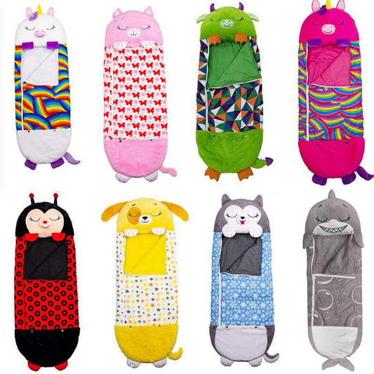 Zip & Zzz's Children's Cartoon Sleeping Bag