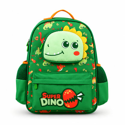 Supercute Super Dino School Backpack & Lunch Bag Set