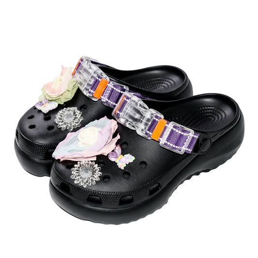 AeroGrip Blossom Clog Sandals