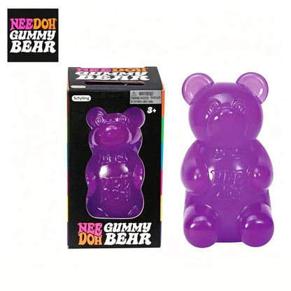 Schylling NeeDoh Gummy Bear - Squishy Sensory Fidget Toy
