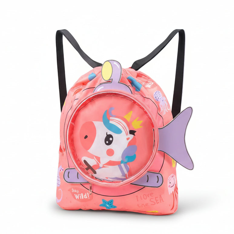 Children's Waterproof Thick Swimming Backpack