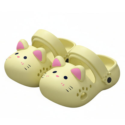 AeroGrip Kitty Children's Clog Sandals