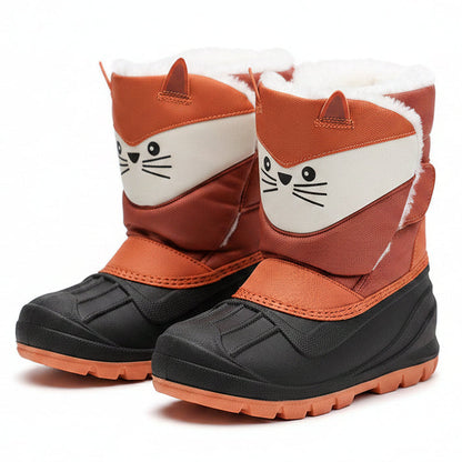 Children's Cute Cartoons Winter Hug Snow Boots