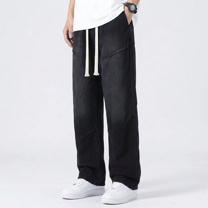 Men's Distressed Streetwear Baggy Jeans