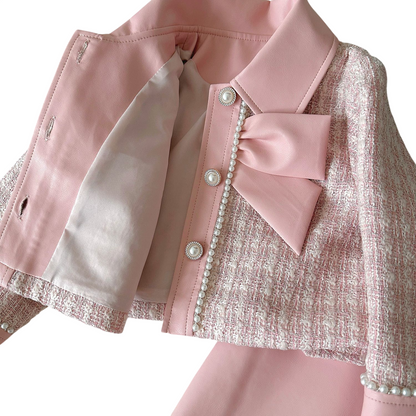 Girls' Chantel Long Sleeves  Casual Suit - 2-Piece Outfit Set