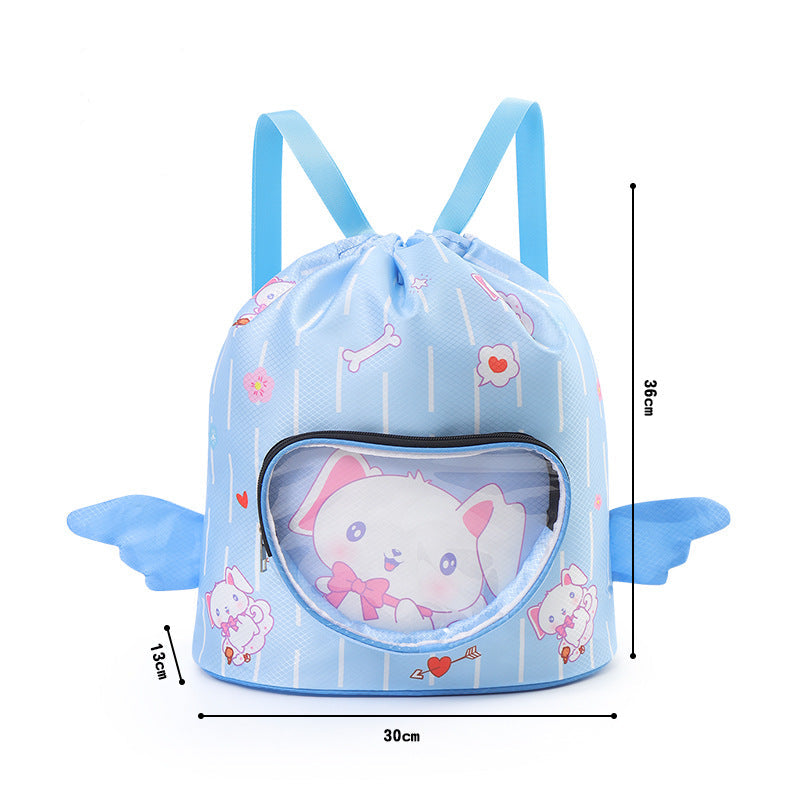 Cartoon Kids Waterproof Swim Bag