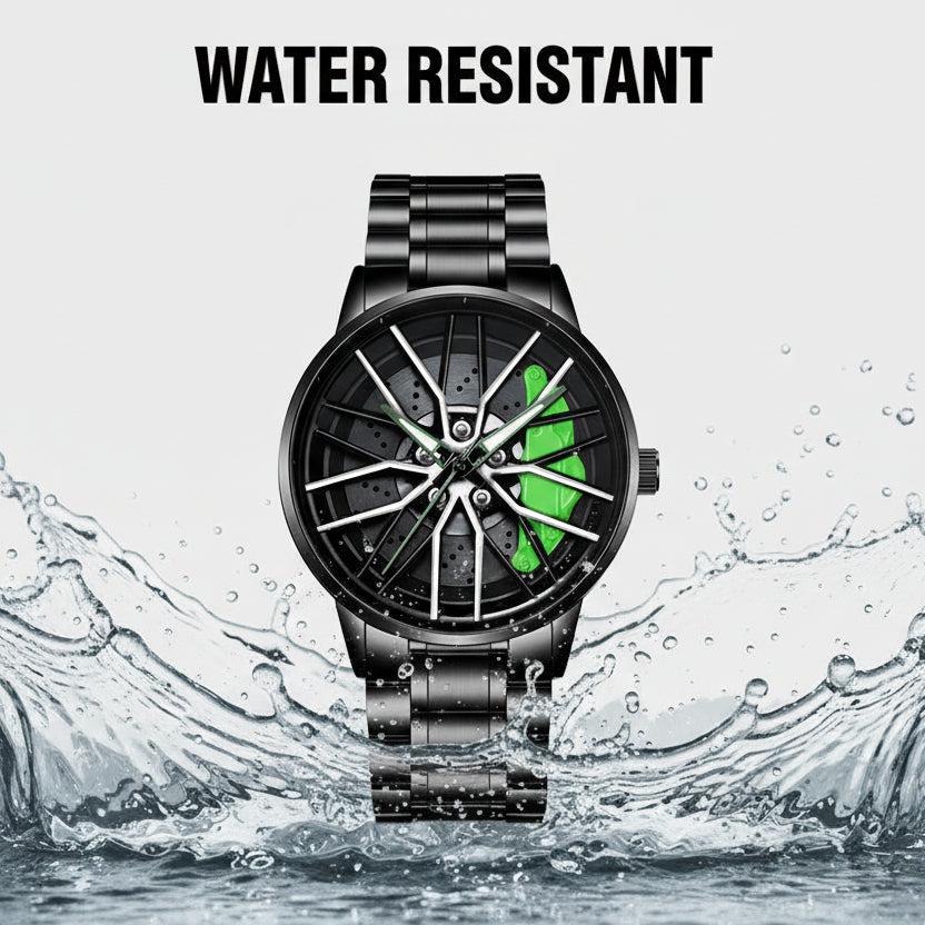 Radial Caliper GTX Matt Black Quartz Wristwatch