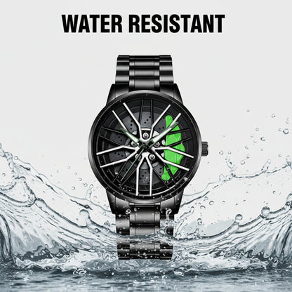 Radial Caliper GTX Matt Black Quartz Wristwatch