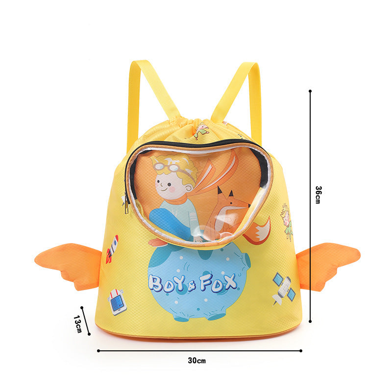 Cartoon Kids Waterproof Swim Bag