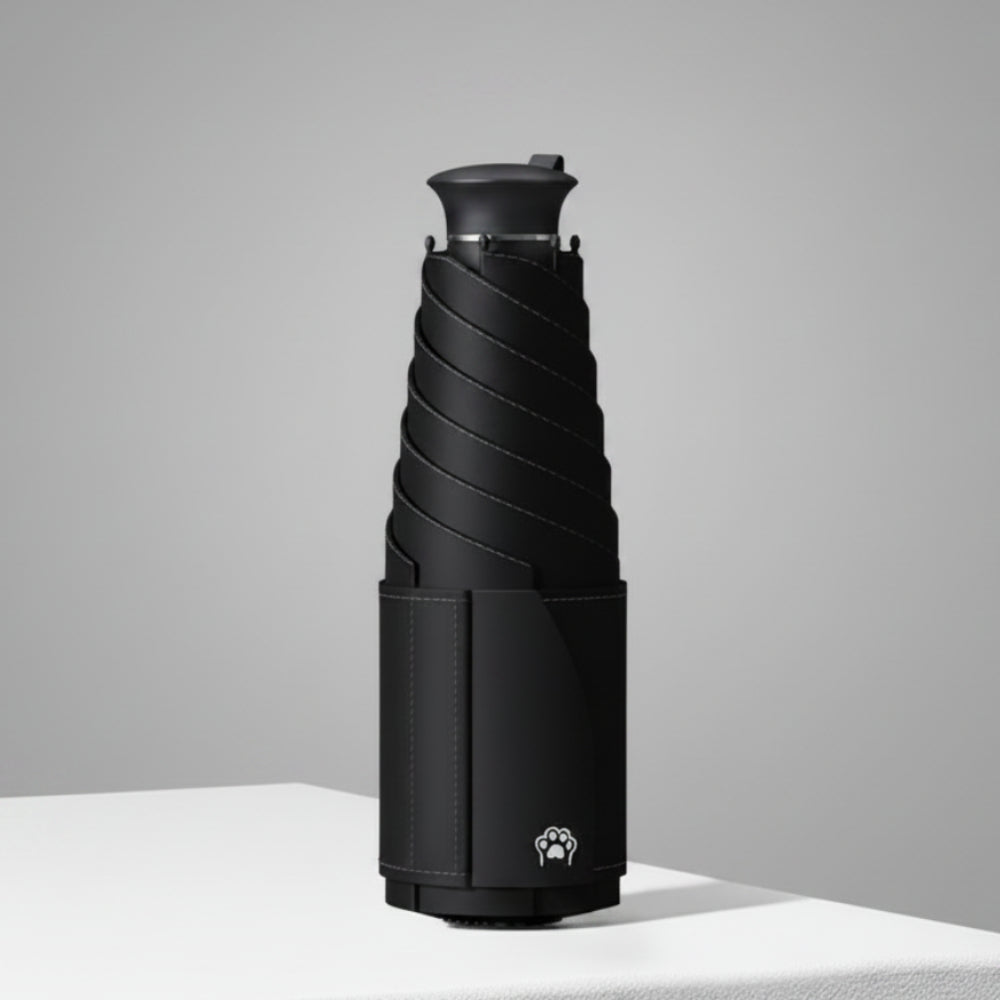 UPF50+ Microscopic Handle Compact Folding Umbrella