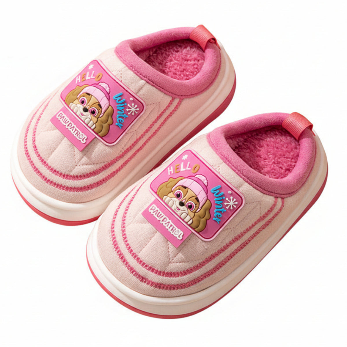 PAW Patrol Kids Winter Fleece Slippers