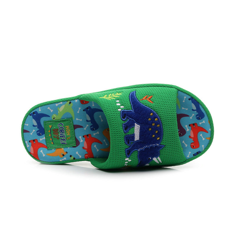 Boy's Prehistoric Pals Indoor Slippers