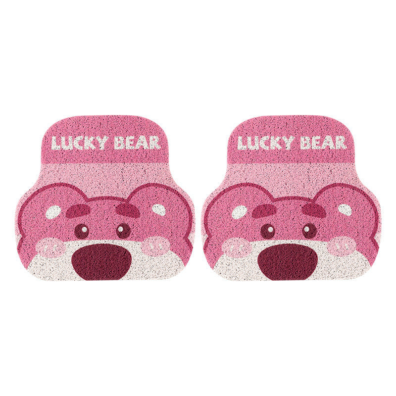 Cute Lotso Bear Universal Non-Slip Car Floor Mats