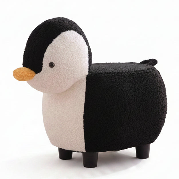 Penguin Animal Children's Ottoman Footstool