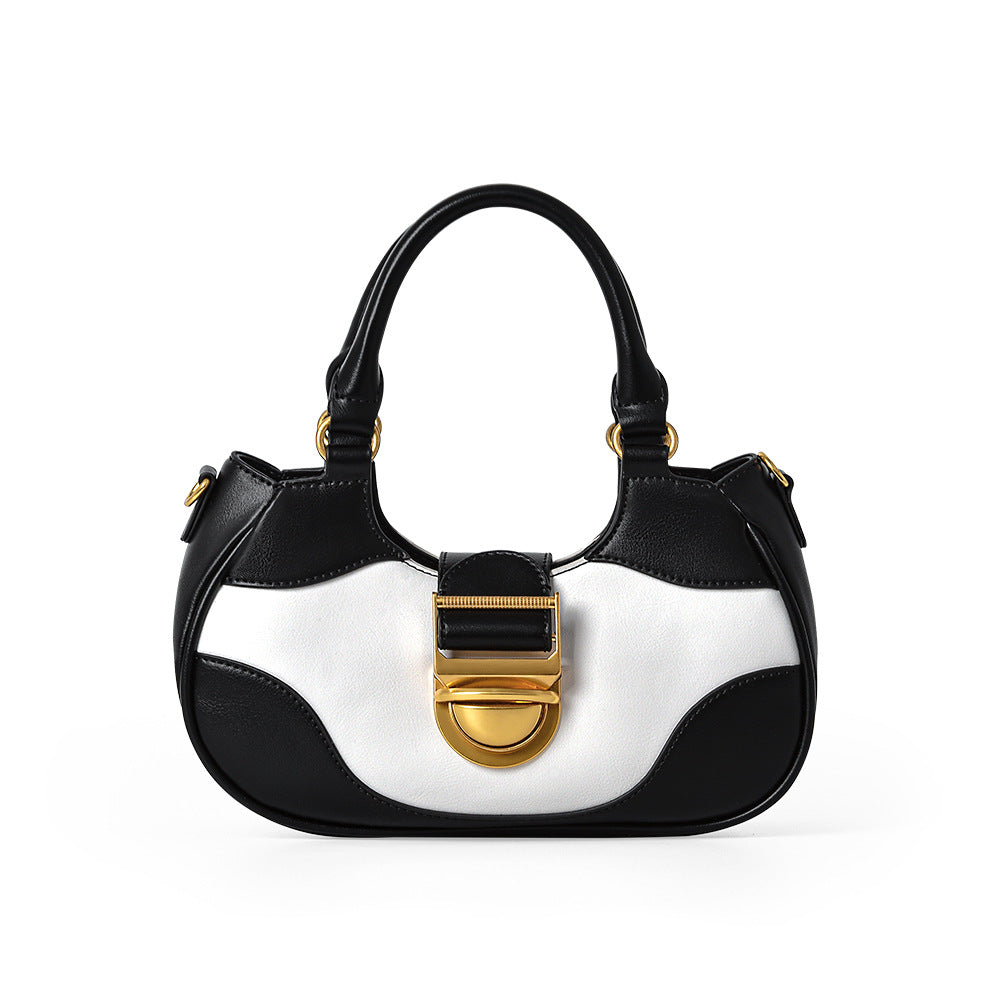 Soft Leather Half Moon Crossbody/Handbag.