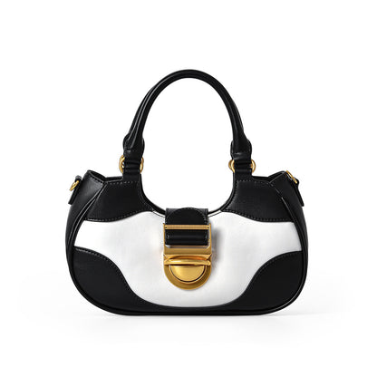 Soft Leather Half Moon Crossbody/Handbag.
