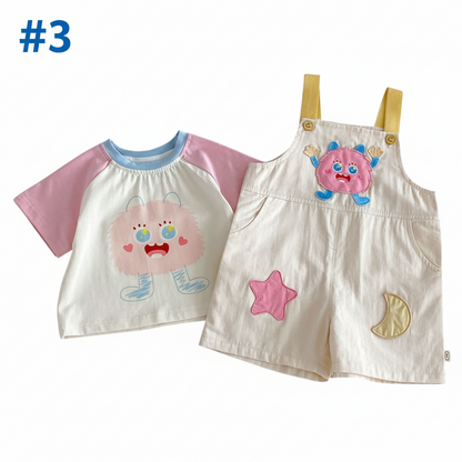 Girls Winkie Monster Outfit Set