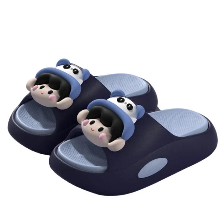 Munchkin Panda Hat Slippers