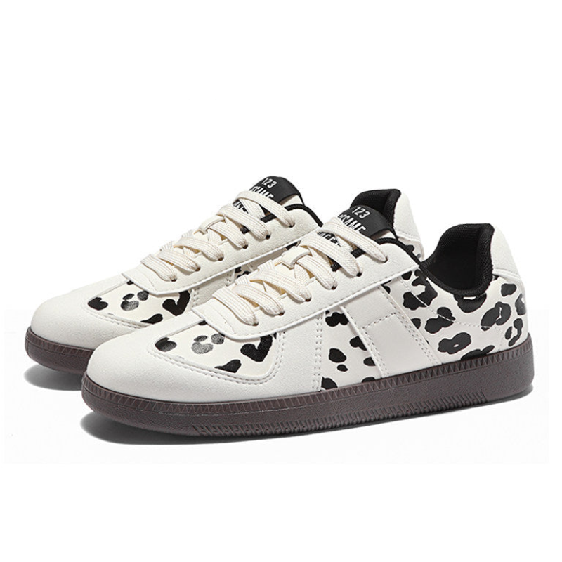 Sesame Street | Cow Print Classic Casual Sneakers