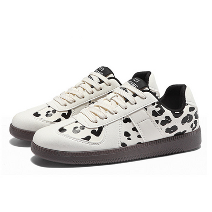 Sesame Street | Cow Print Classic Casual Sneakers