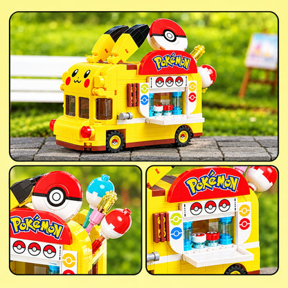 Keeppley x Pokémon Pikachu Mini Vehicle Building Block Collection