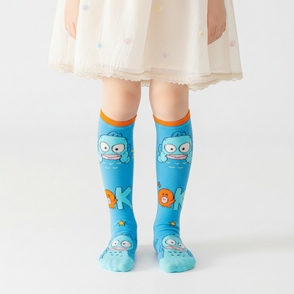 Kids Comfy Cartoon Character Knee-High Socks