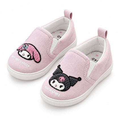 Sanrio My Melody & Kuromi Mismatched Toddler Canvas Loafers