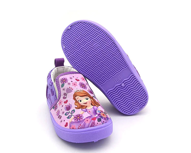 Sofia the First Girls Slip-On Canvas Shoes