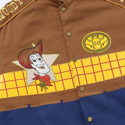 Toy Story Sheriff Woody Varsity Bomber Jacket