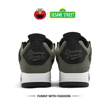Sesame Street | Men's Basketball Shoes - Army Green