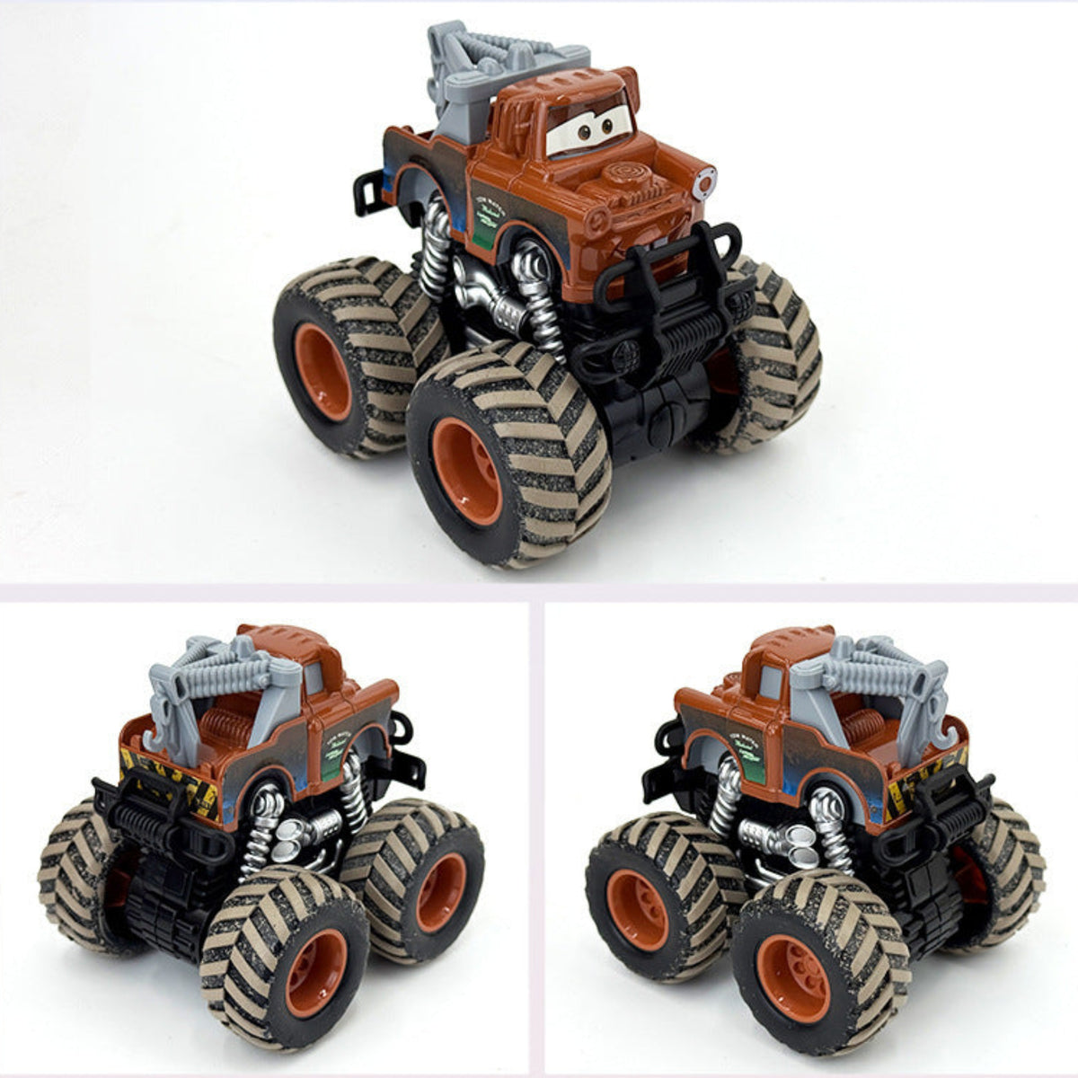 Disney Pixar Cars Off-Road Monster Truck Pullback Toy Vehicle