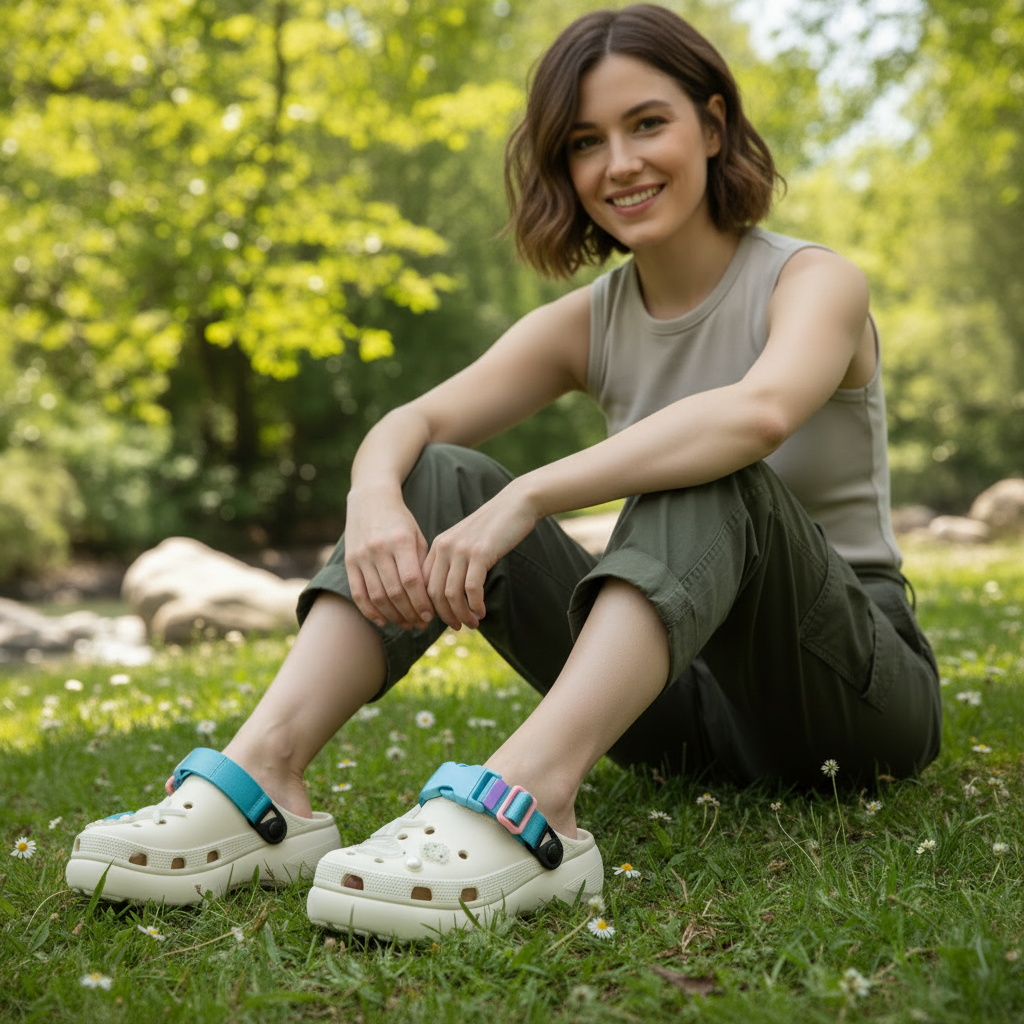 AeroGrip Ocean Clog Sandals