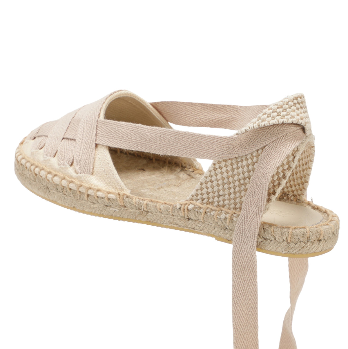 TONIVIS Women's Ankle Espadrille Flats