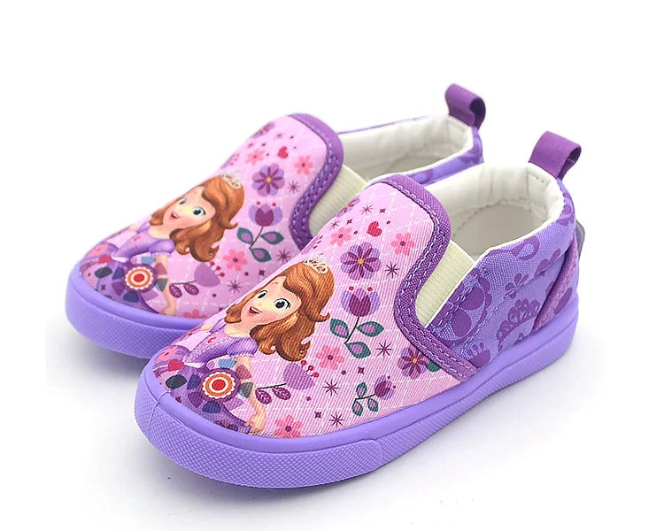 Sofia the First Girls Slip-On Canvas Shoes