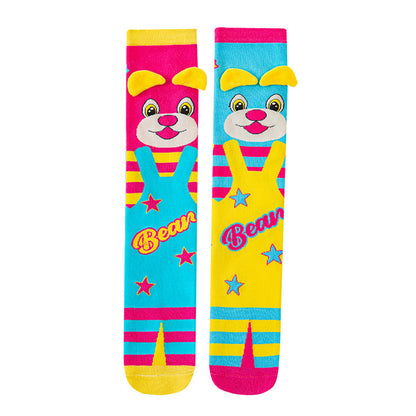 Children's 3D Cartoon Knee-High Crazy Socks
