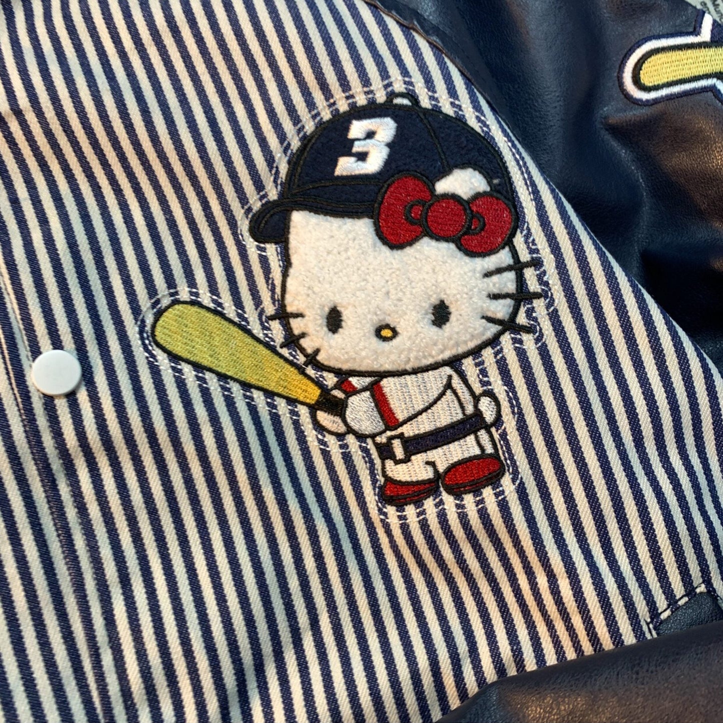 Hello Kitty Sports League Varsity Jacket