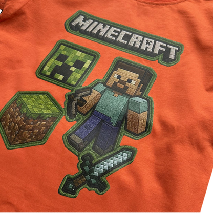 Minecraft Mock Long-Sleeve Tees 5-Piece Set