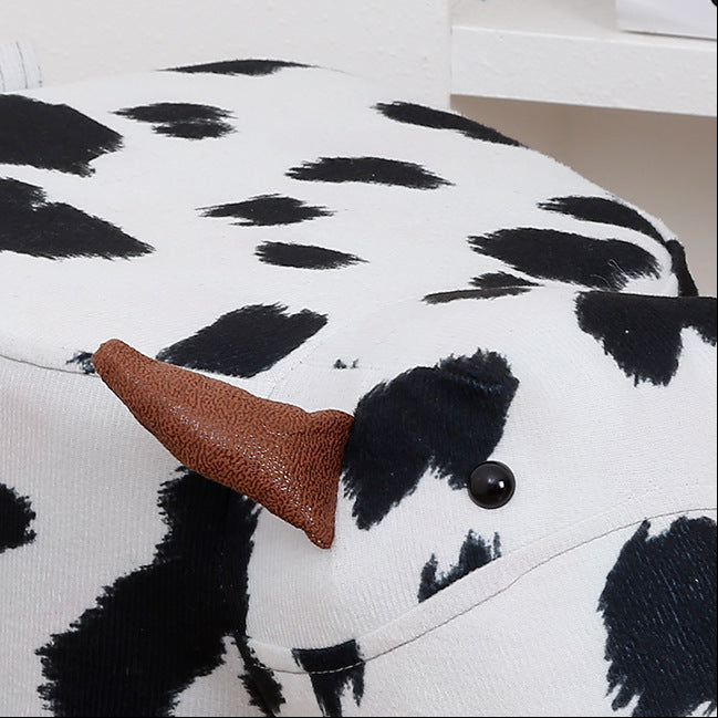 Cow Animal Children's Ottoman Footstool
