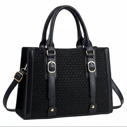 Buckle and Bloom Merlot Crossbody/Handbag